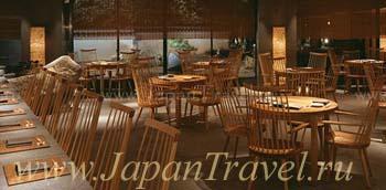 отель Kyoto Hyatt Regency ресторан